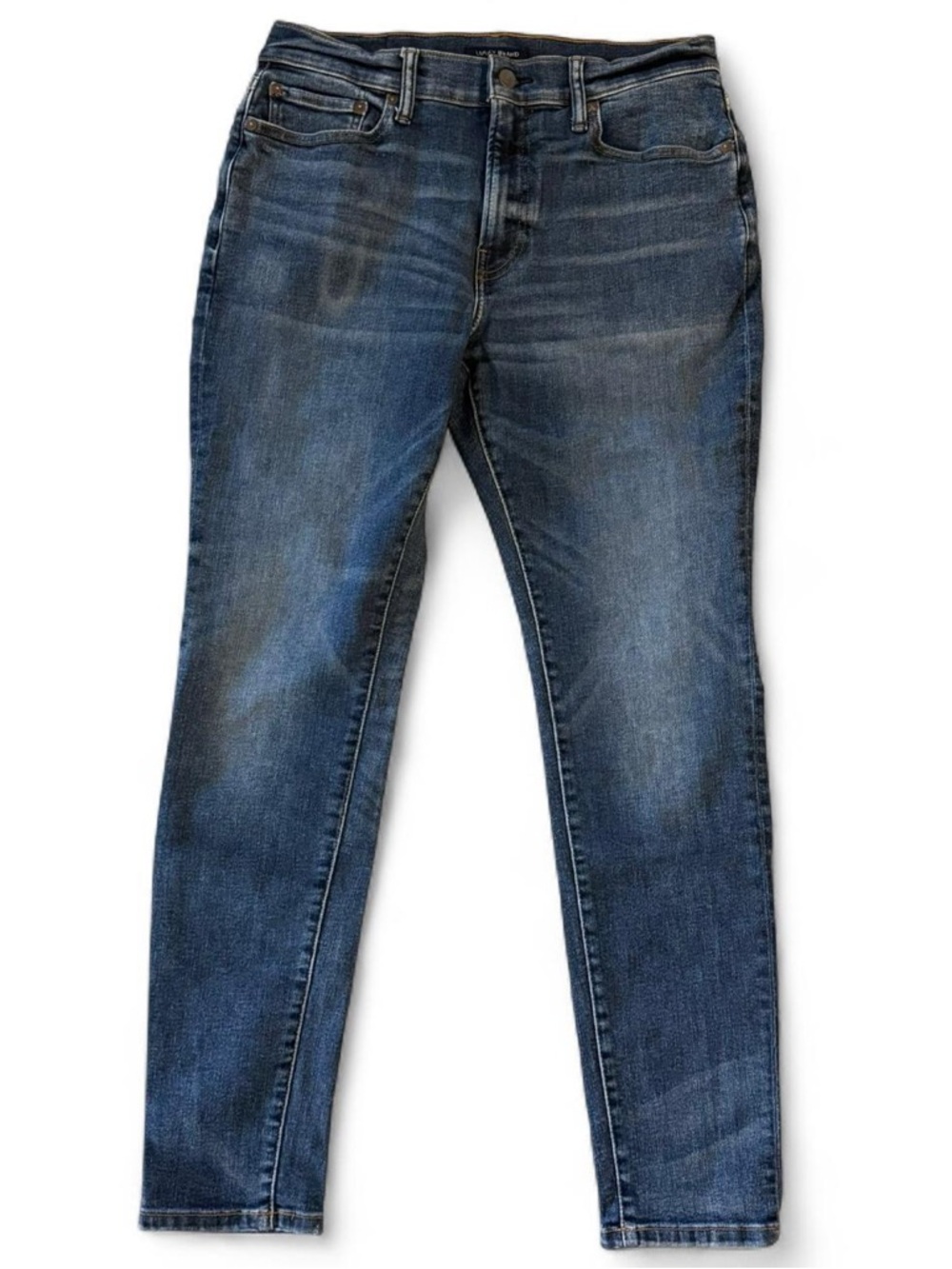 Lucky Brand blue 411 athletic taper jeans 30x32 casual everyday basics cotton